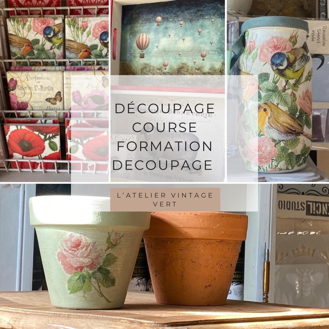 Beginners Decoupage Course Wednesday 18th October