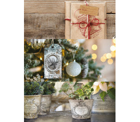 Merry & Bright Decor Stamp by Iron Orchid Designs IOD