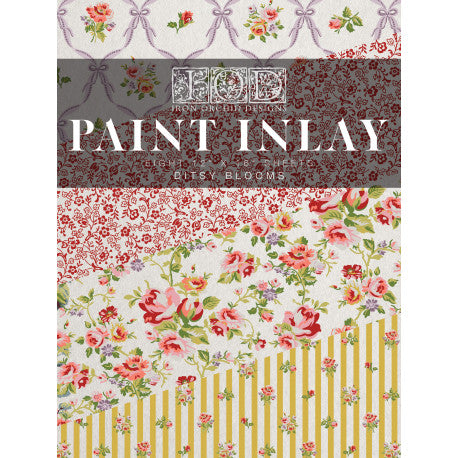 Ditsy Blooms Farbe inlay von Iron Orchid Designs IOD
