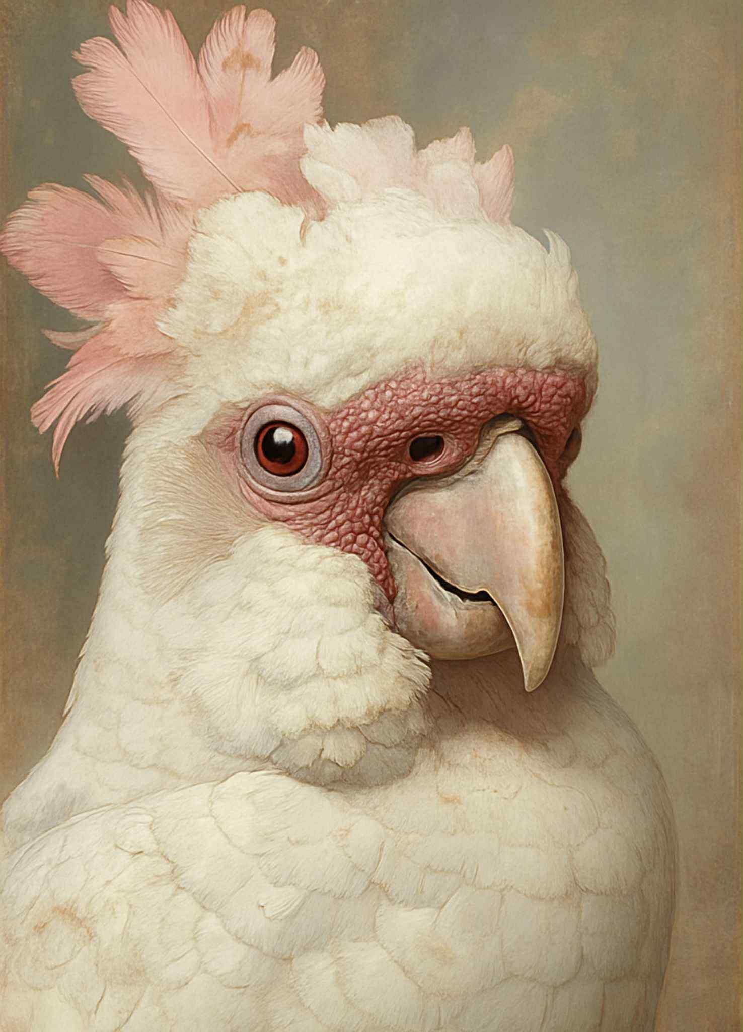 Mayor Mitchell - papel decoupage de menta