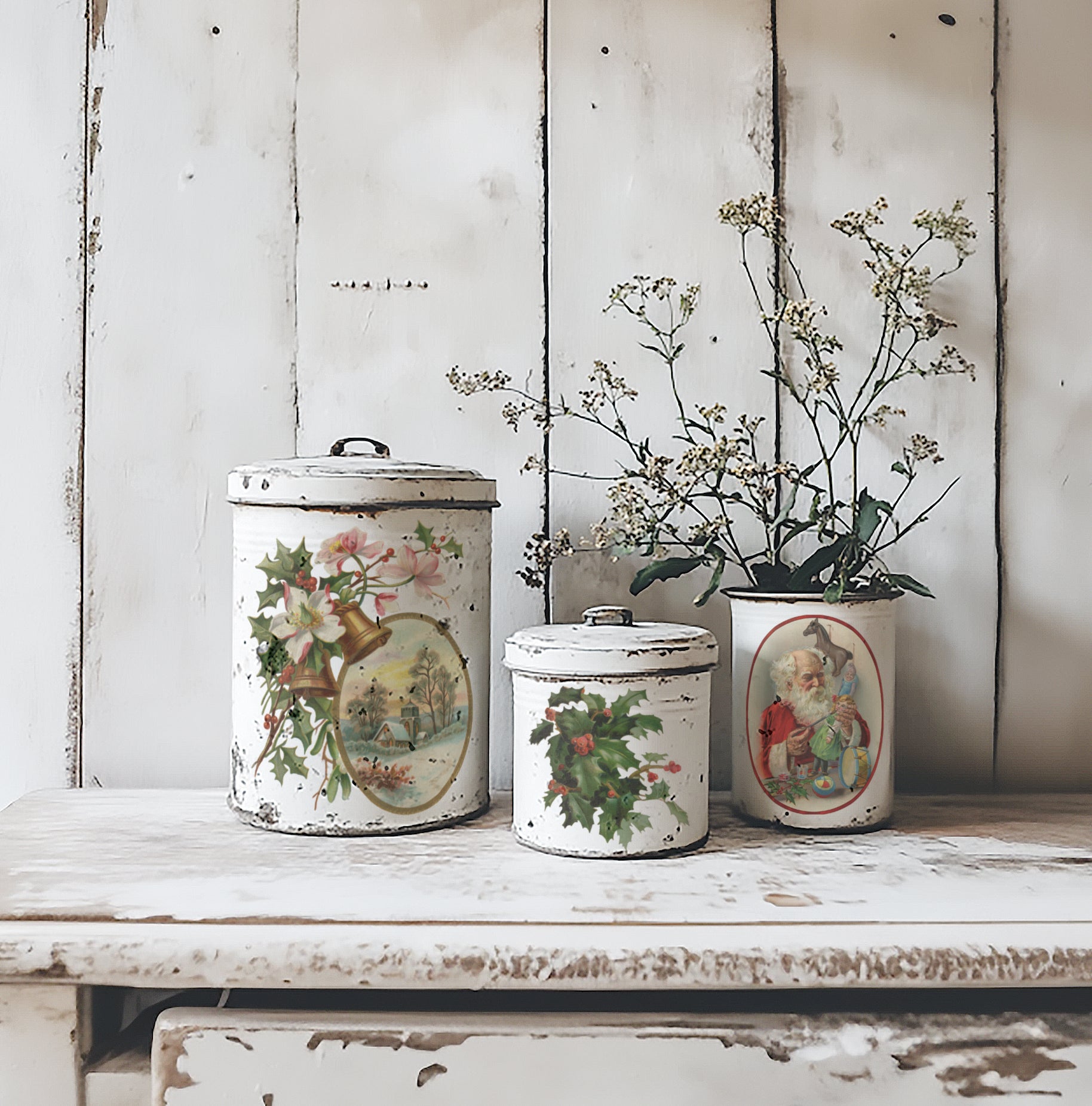 Christmas Joy Transfer by Iron orchid Designs IOD Christmas 2025  LIMITED EDITION