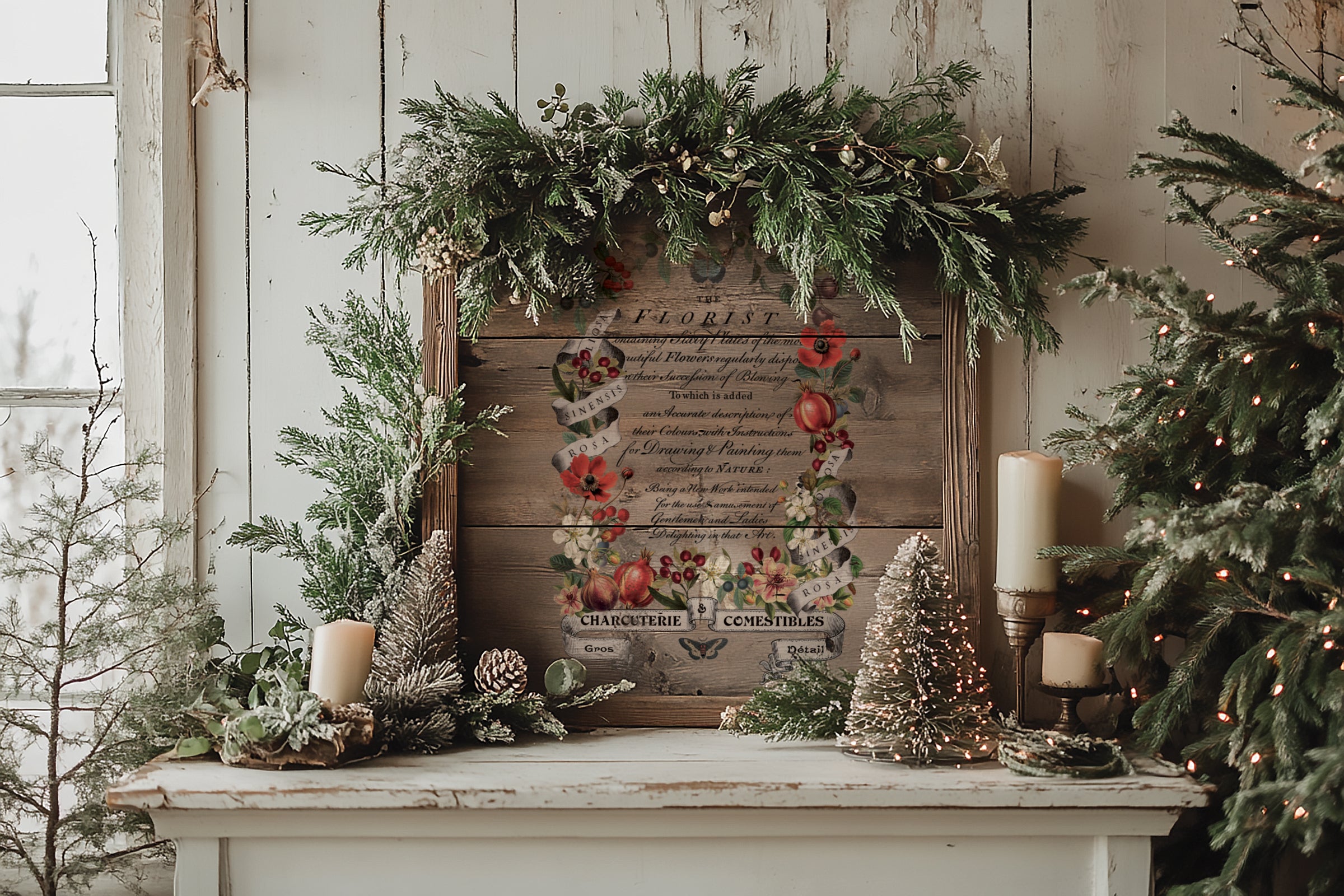 Clementine Transfer by Iron orchid Designs IOD Christmas 2025  LIMITED EDITION