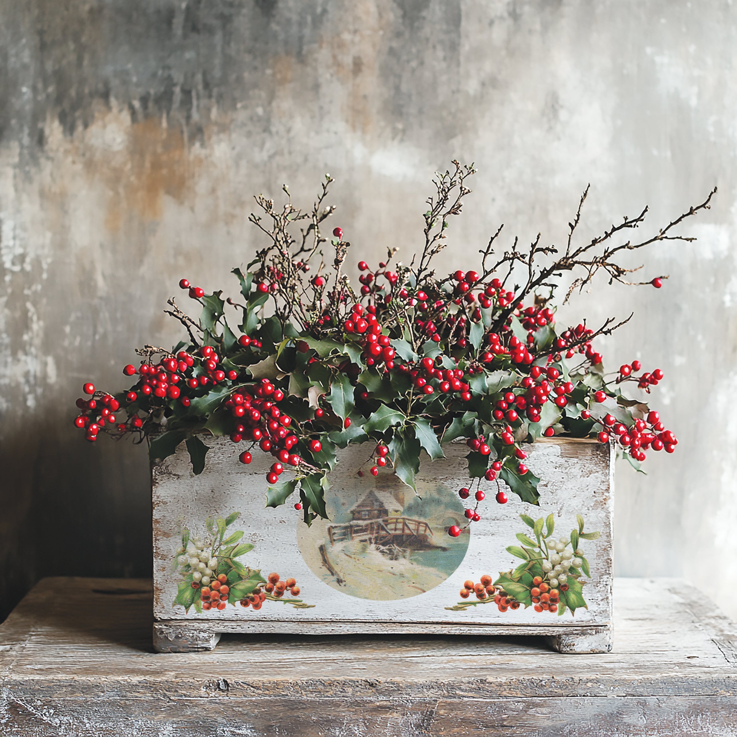 Christmas Joy Transfer by Iron orchid Designs IOD Christmas 2025  LIMITED EDITION