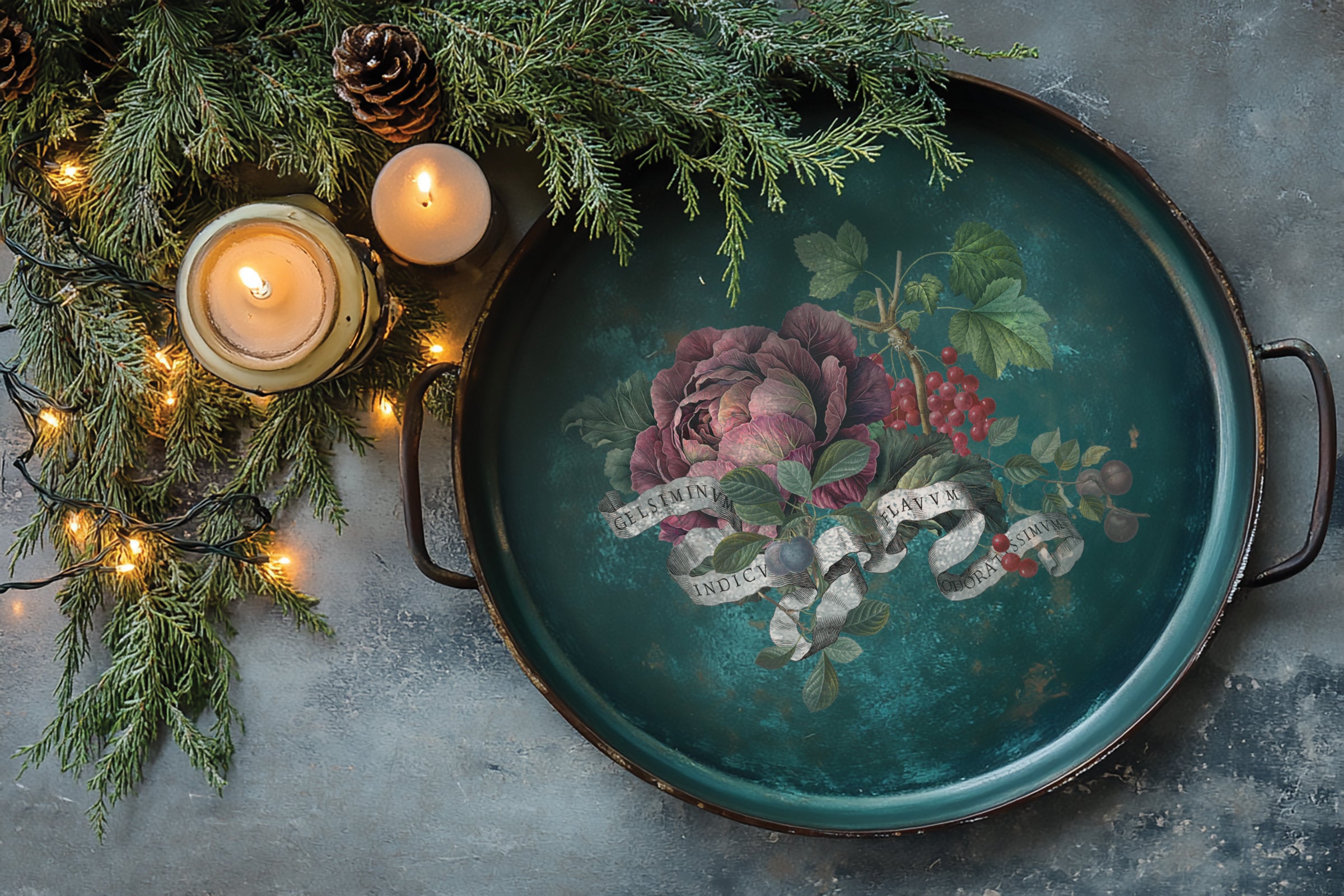 Clementine Transfer by Iron orchid Designs IOD Christmas 2025  LIMITED EDITION