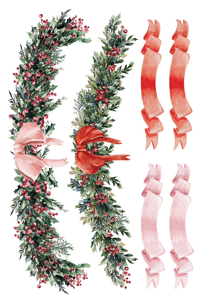 Partridge Lane Transfer by Iron orchid Designs IOD Christmas 2025  LIMITED EDITION