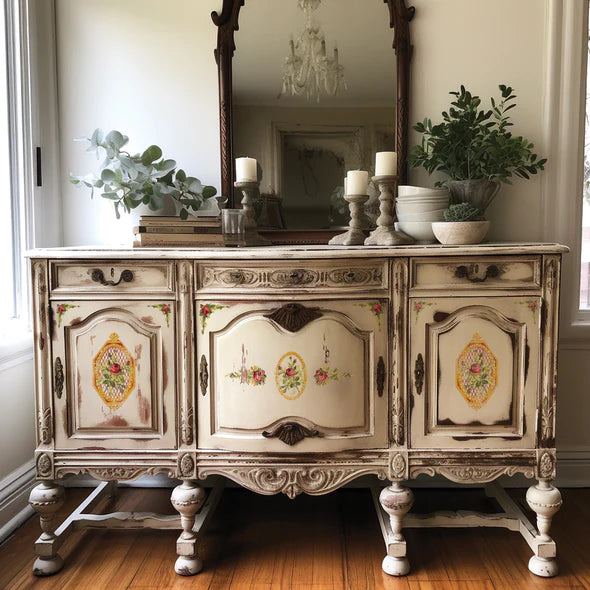 Petite Fleur Red pinta Red Pinte por Iron Orchid Designs IOD