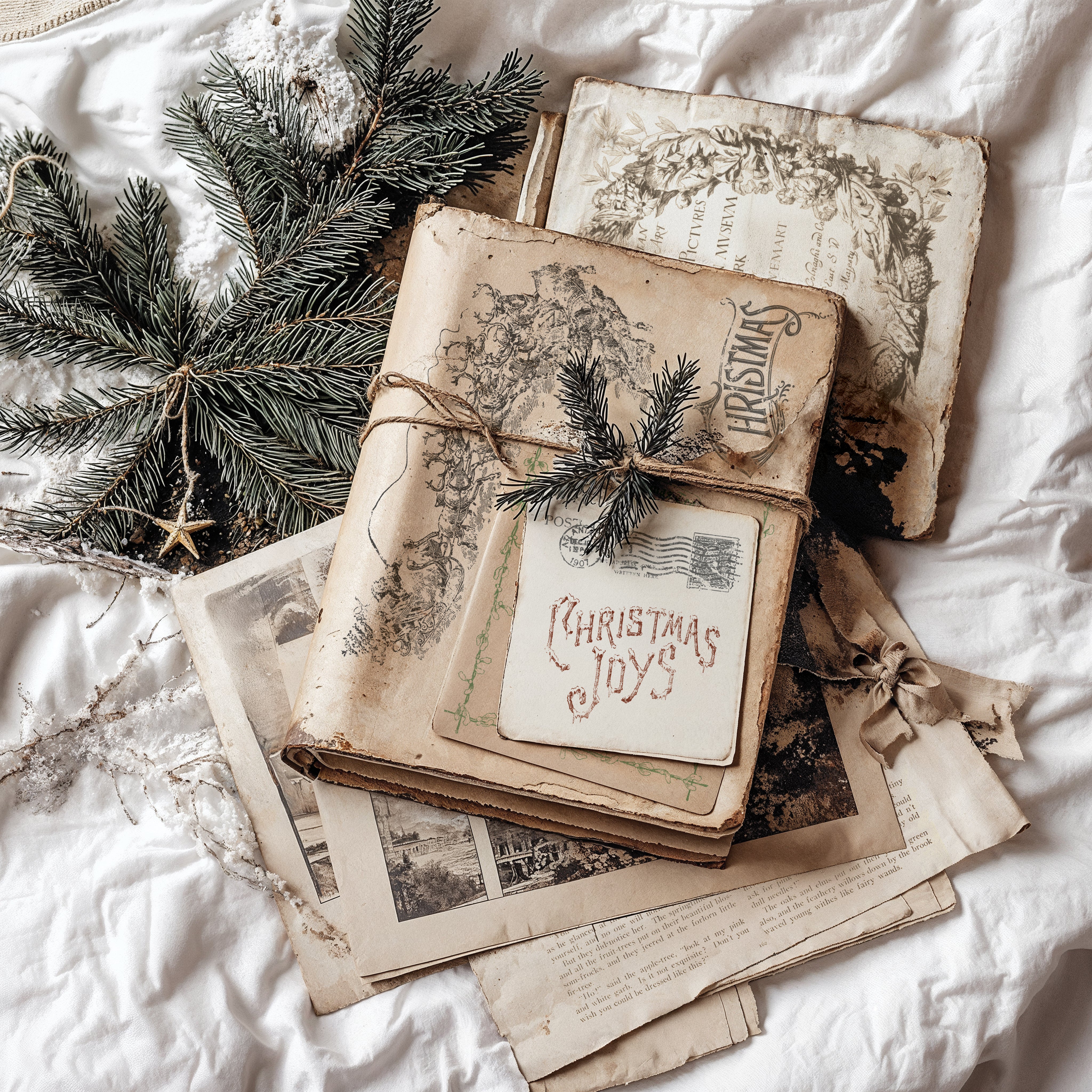 Estampilla de publicación de Navidad de Iron Orchid Designs IOD Navidad 2025 Edición limitada