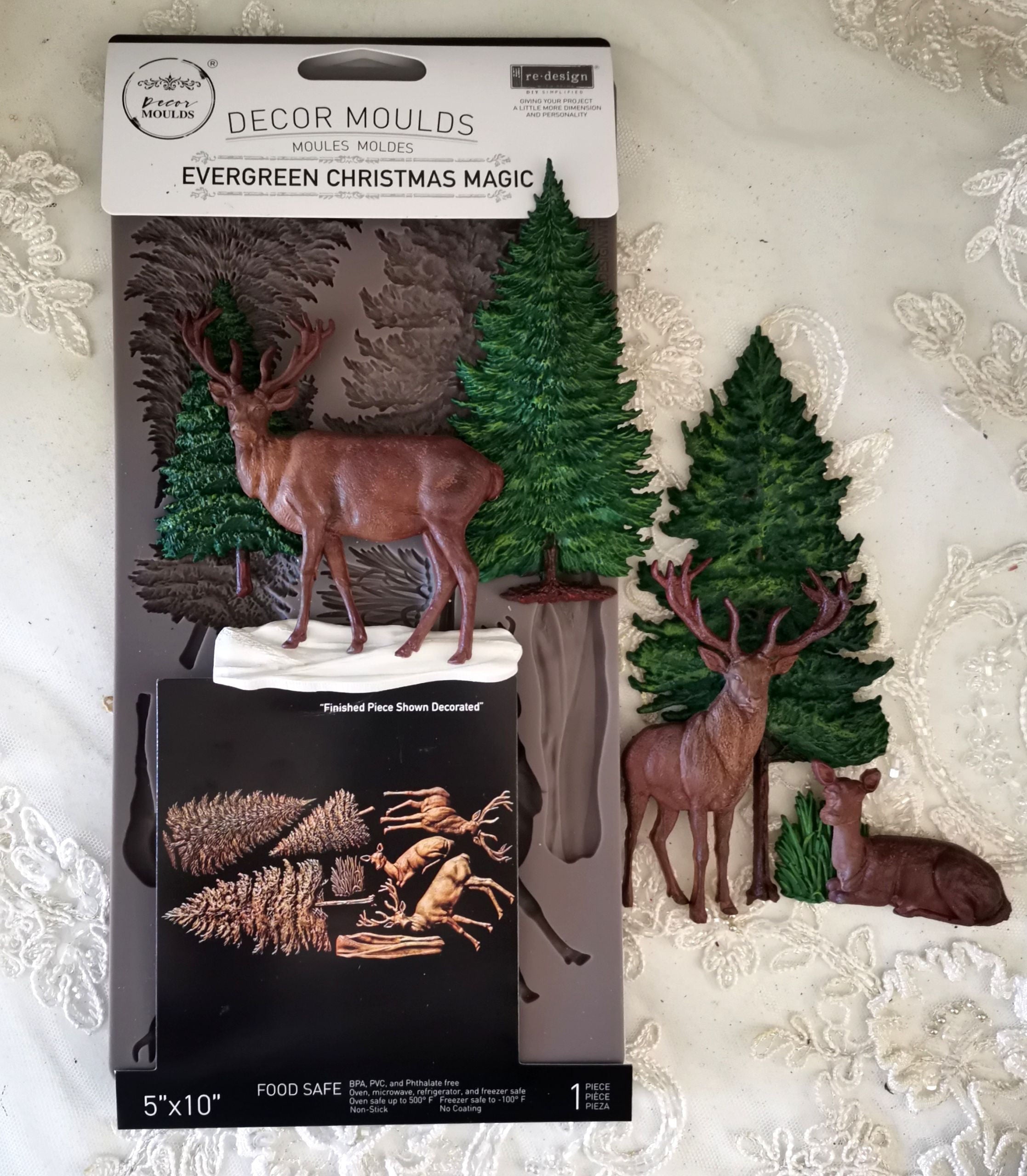 Evergreen Christmas Magic Mould by Redesign with Prima