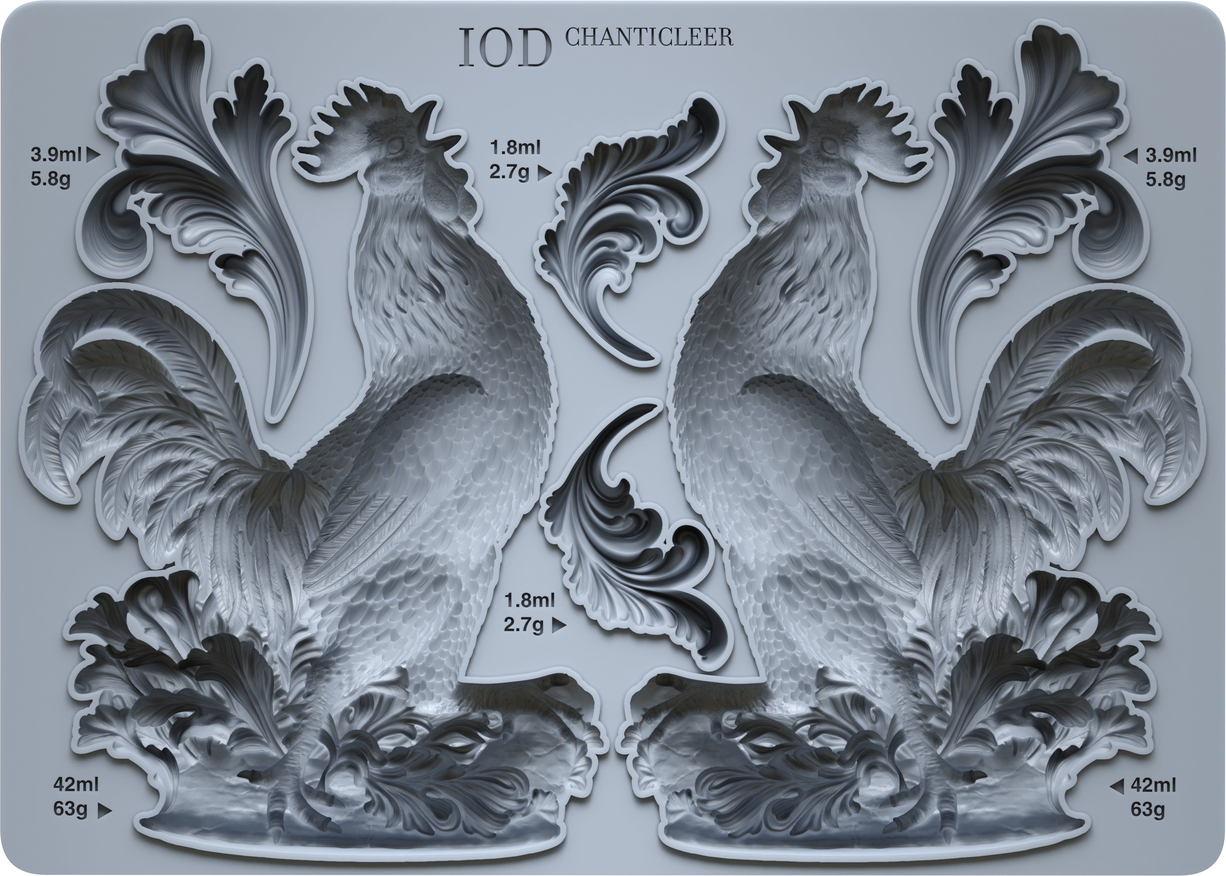 Chanticleer Form von Eisen Orchid Designs IOD Sommer 2025
