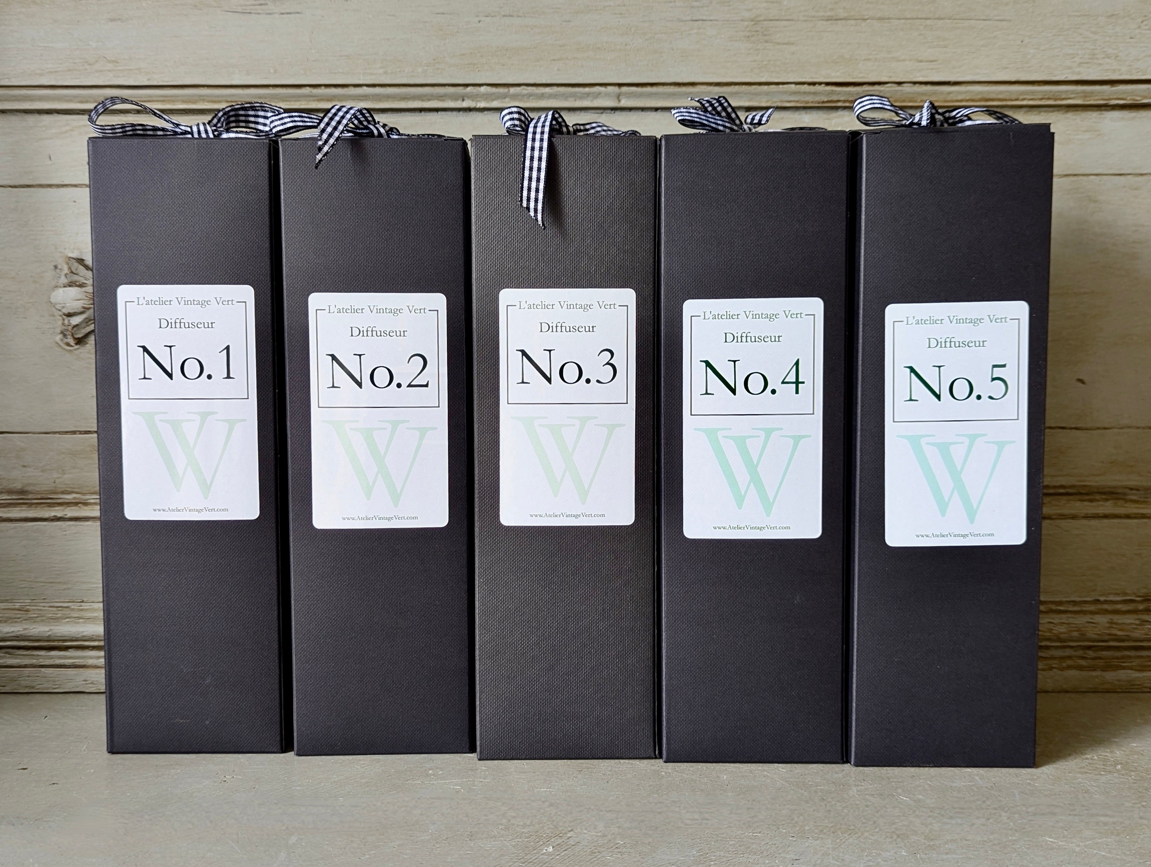 Diffuseur Fleur de Coton N°4 - Atelier Vintage Vert