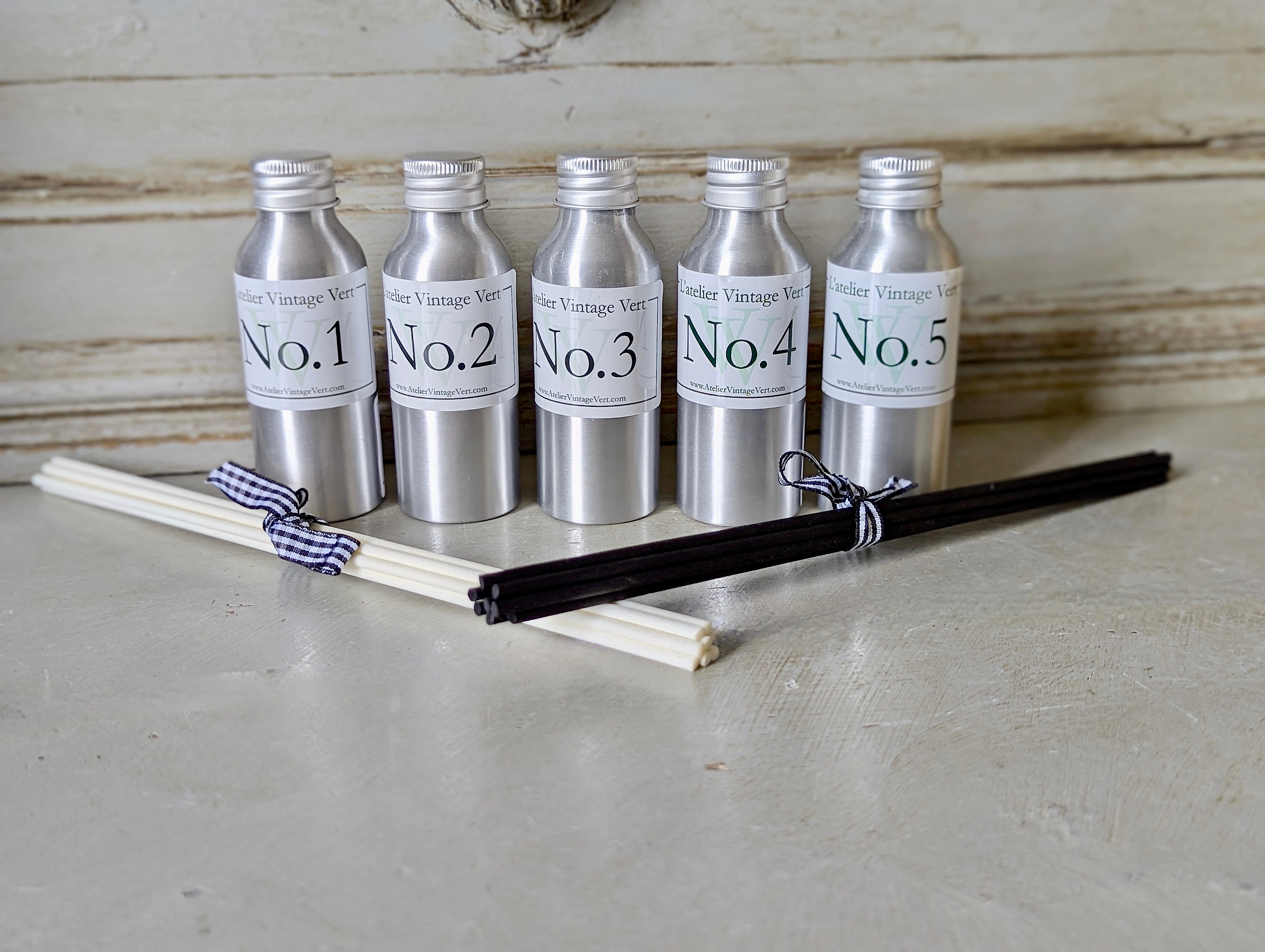 Diffuseur N°5 Velours d'Orient - Atelier Vintage Vert