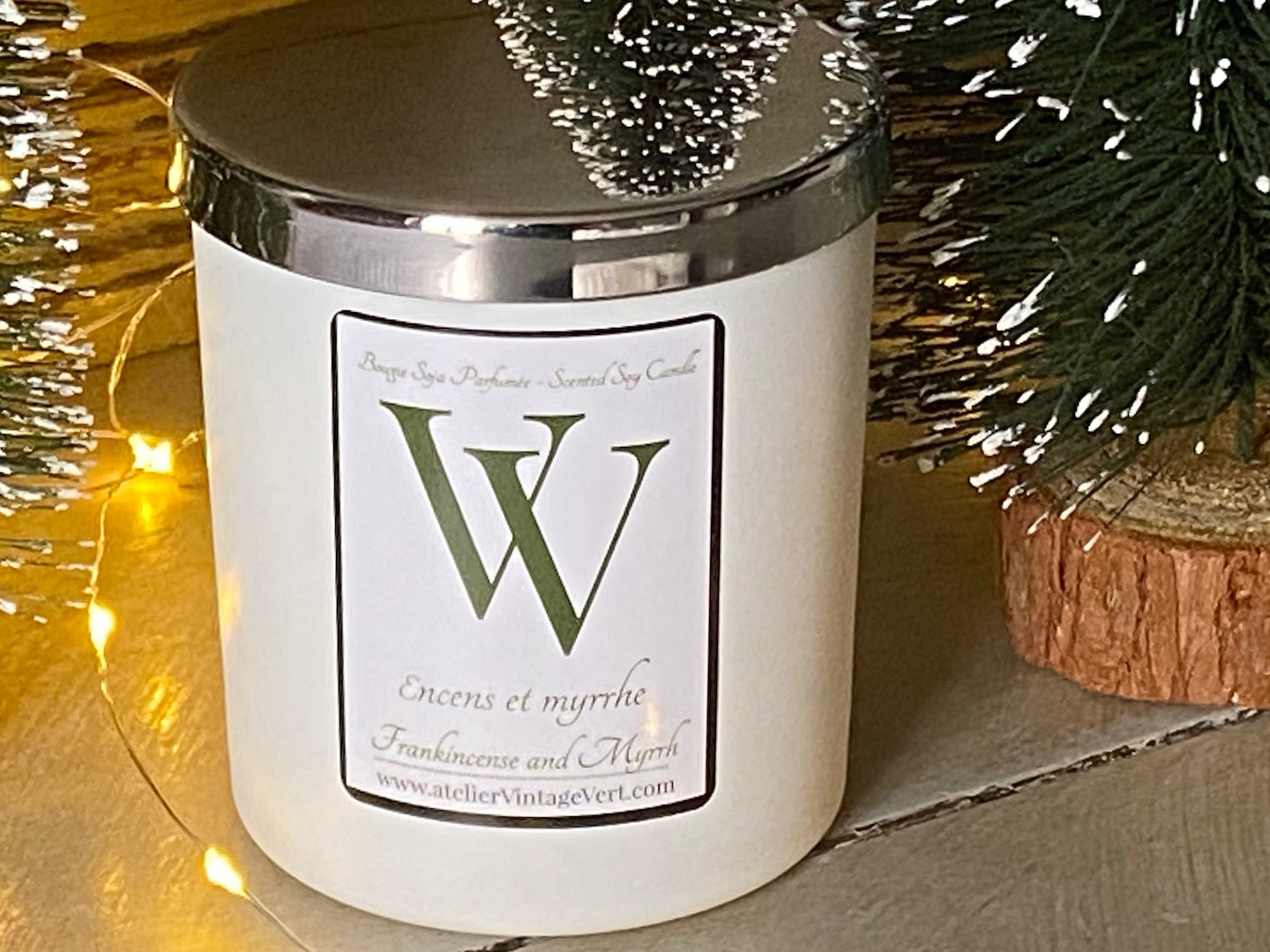 Frankincense & Myrrh Soy Candle