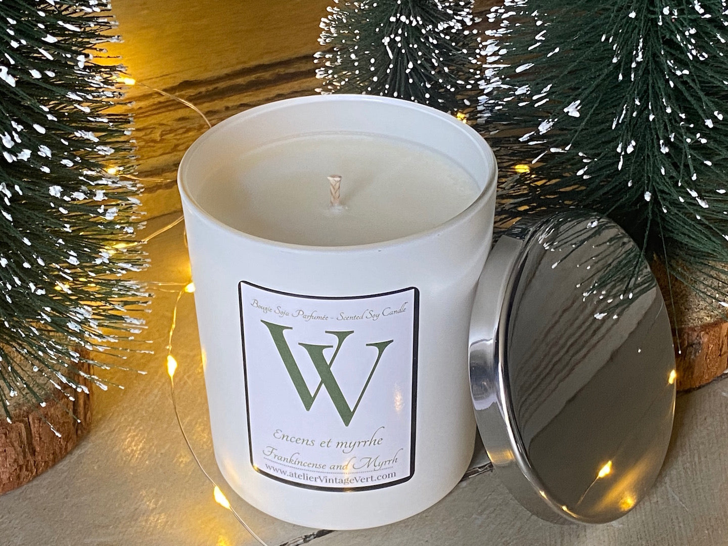 Frankincense & Myrrh Soy Candle