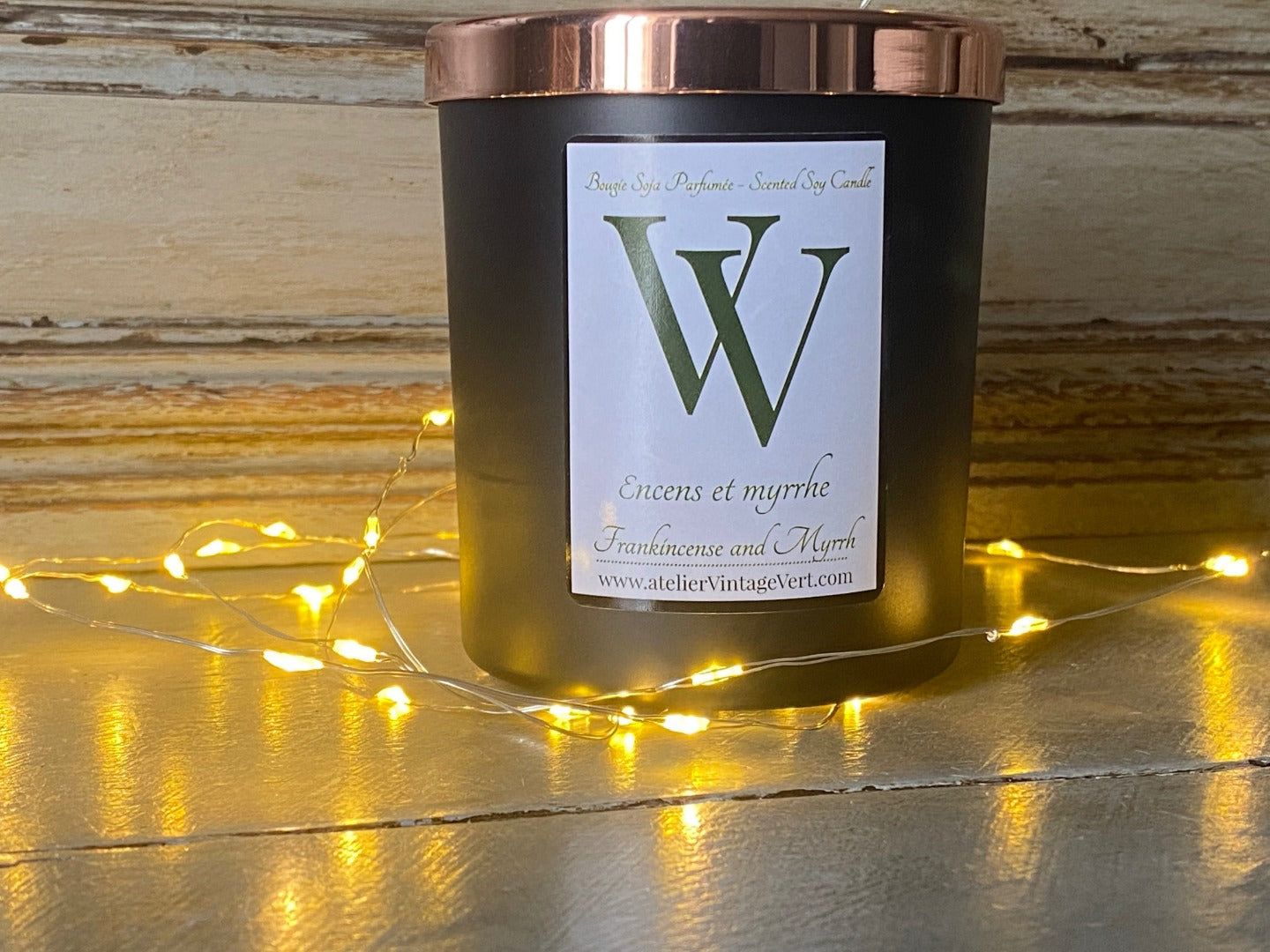 Frankincense & Myrrh Soy Candle