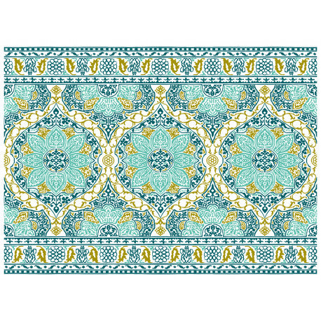 Inlay de pintura de Marruecos por Iron Orchid Designs IOD