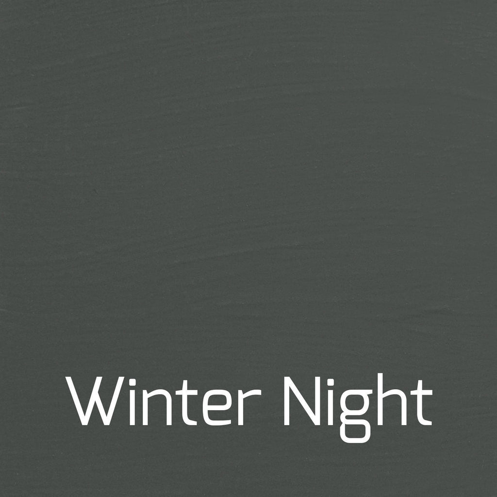 Winter Night - Vintage-Vintage-Autentico Paint Online